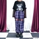 LISTEN FLAVORåե졼Сΰ2WAYѥġPURPLE CHECK