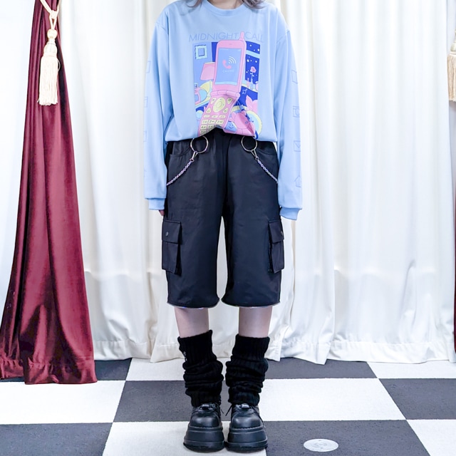 LISTEN FLAVOR セパレートジップ2WAYワイドパンツ セパレート