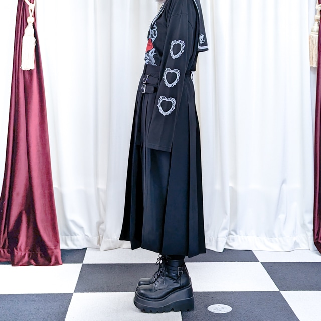 23.5FIZZ REENフィズリーンチェック黒シルバーバックル