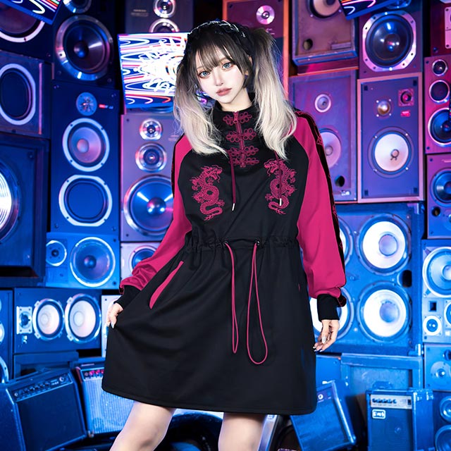 LISTEN FLAVOR����å���ե졼�С����ɥ饴����㥤�ʥ��㡼�����ԡ�PINK��BLACK��