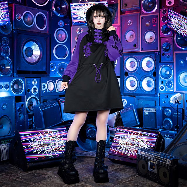LISTEN FLAVOR����å���ե졼�С����ɥ饴����㥤�ʥ��㡼�����ԡ�PURPLE��BLACK��
