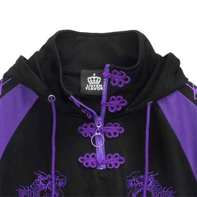 LISTEN FLAVOR����å���ե졼�С����ɥ饴����㥤�ʥ��㡼�����ԡ�PURPLE��BLACK��