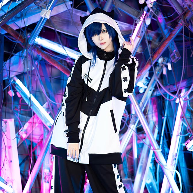 LISTEN FLAVOR����å���ե졼�С��������ߥ�ǭ�����㡼���ѡ�������AQUA��BLACK��