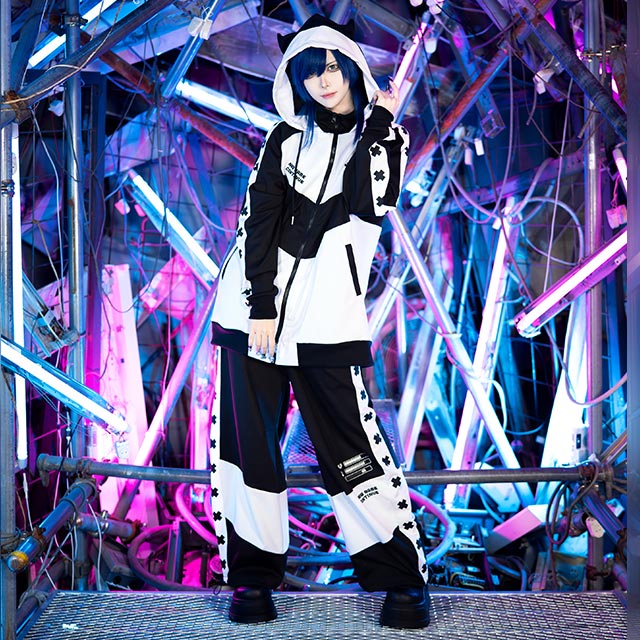 LISTEN FLAVOR����å���ե졼�С��������ߥ�ǭ�����㡼���ѡ�������AQUA��BLACK��