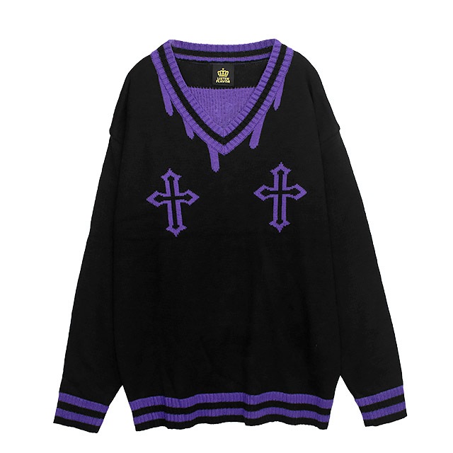 LISTEN FLAVORåե졼СŷȤΥƥ饤 Vͥå˥åȡBLACKPURPLE
