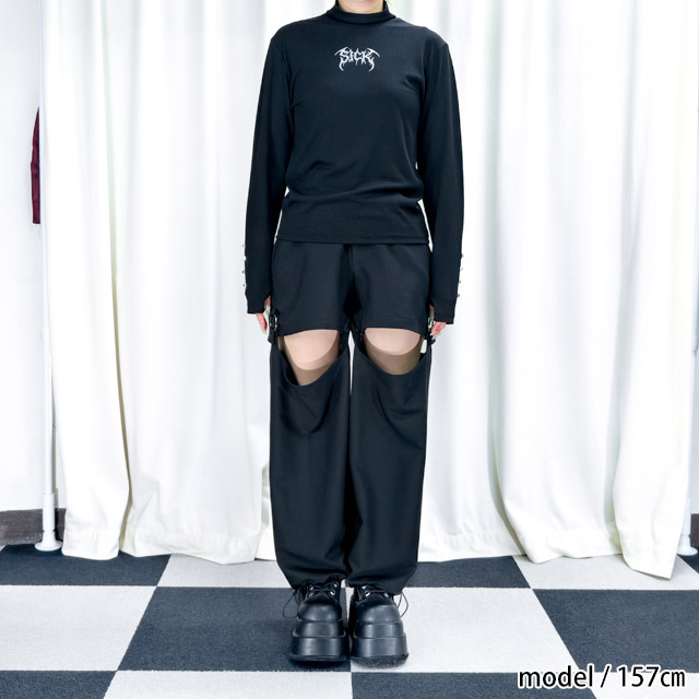 LISTEN FLAVOR����å���ե졼�С����᥿��sick ��֥ȥåס�BLACK��