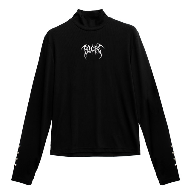 LISTEN FLAVOR����å���ե졼�С����᥿��sick ��֥ȥåס�BLACK��