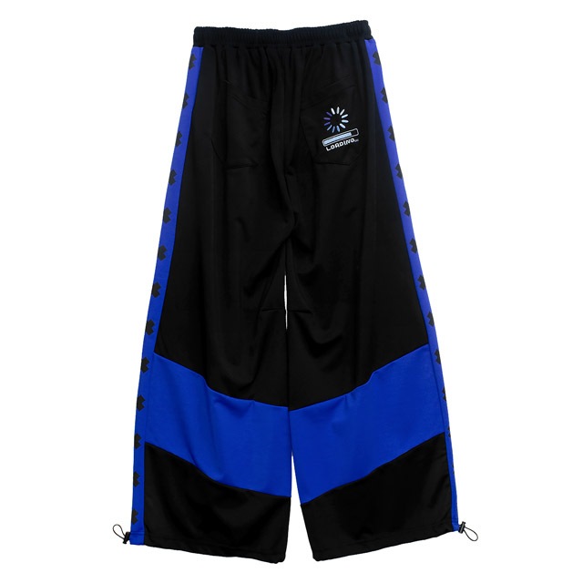 ゲーミング切替ジャージパンツ【BLUE×BLACK】｜LISTEN FLAVOR(リッスン