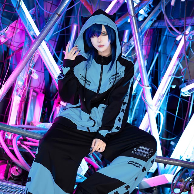 LISTEN FLAVOR����å���ե졼�С��������ߥ����إ��㡼���ѥ�ġ�AQUA��BLACK��