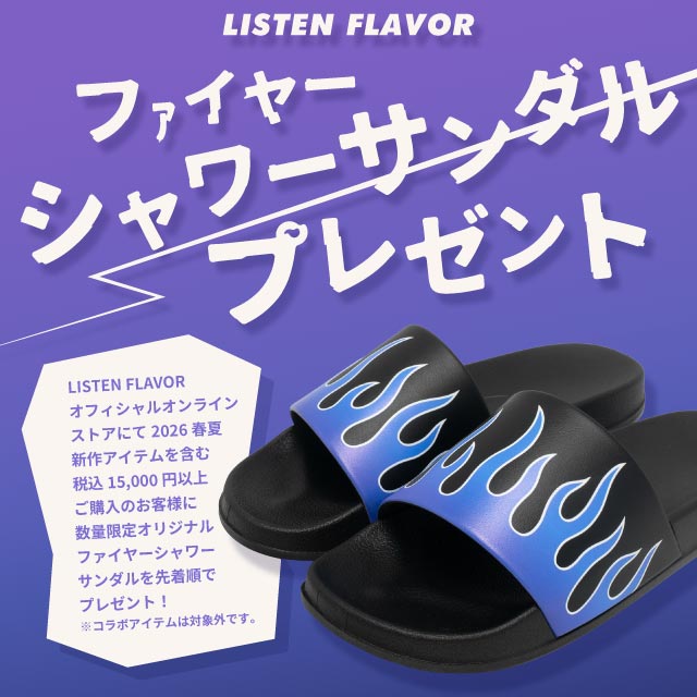 LISTEN FLAVOR����å���ե졼�С��������ߥ����إ��㡼���ѥ�ġ�AQUA��BLACK��
