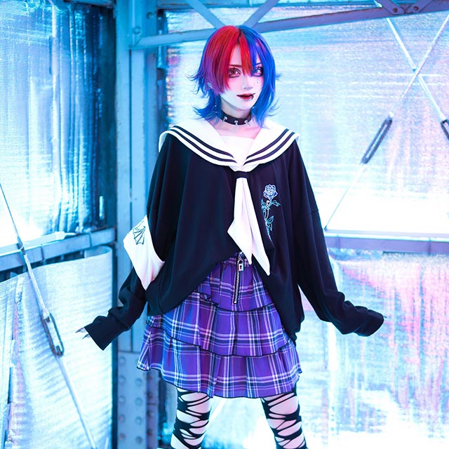 LISTEN FLAVOR����å���ե졼�С������󥿡����åץƥ������ɥ������ȡ�PURPLE CHECK��