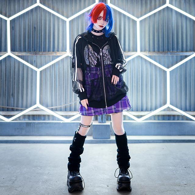 LISTEN FLAVOR����å���ե졼�С������󥿡����åץƥ������ɥ������ȡ�PURPLE CHECK��