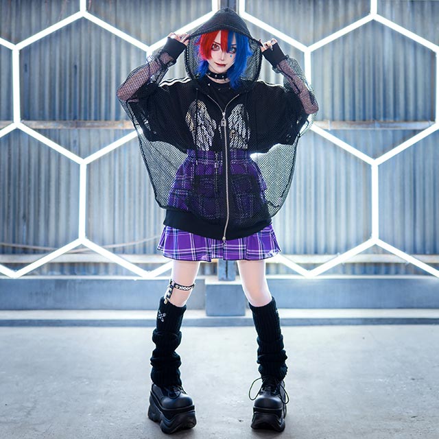 LISTEN FLAVOR����å���ե졼�С������󥿡����åץƥ������ɥ������ȡ�PURPLE CHECK��