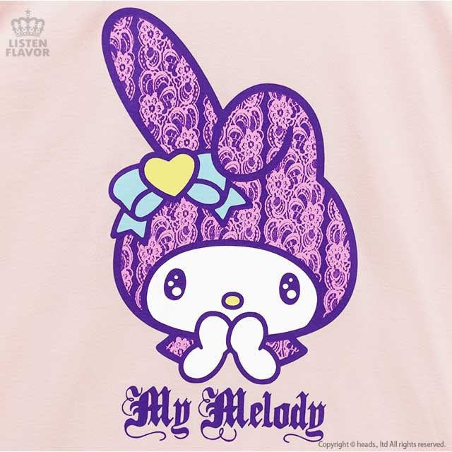 ときめきマイメロディtシャツ B Pink マイメロディ リッスンフレーバー Listen Flavor リッスンフレーバー 公式通販サイト ロック パンク ゆめかわの原宿発ファッション ときめきマイメロディtシャツ B Pink マイメロディ リッスンフレーバー Listen Flavor リッスンフレーバー 公式通販サイト ロック パンク ゆめかわの原宿発ファッション