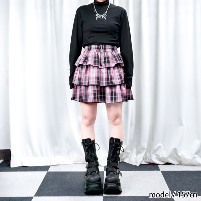 LISTEN FLAVOR����å���ե졼�С������󥿡����åץƥ������ɥ������ȡ�PINK CHECK��
