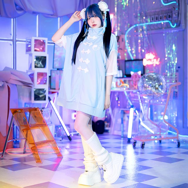 LISTEN FLAVORåե졼С㥤 µå奸㡼ѡL.BLUEWHITE