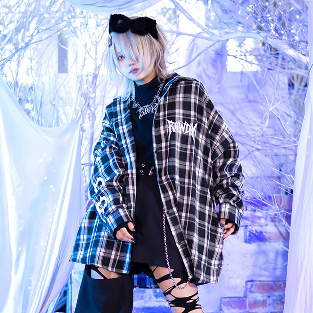 LISTEN FLAVOR����å���ե졼�С������쥤�����٥� �����å�����ġ�RED CHECK��