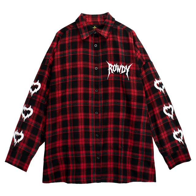 LISTEN FLAVOR����å���ե졼�С������쥤�����٥� �����å�����ġ�RED CHECK��