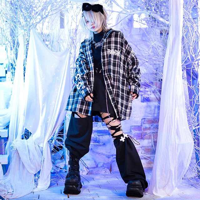 LISTEN FLAVOR����å���ե졼�С������쥤�����٥� �����å�����ġ�RED CHECK��