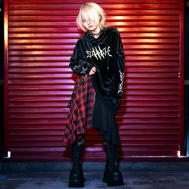 LISTEN FLAVOR����å���ե졼�С�������Υإ�饤�󥹥����ȡ�BLACK��RED CHECK��