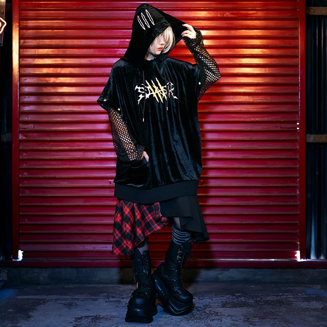 LISTEN FLAVOR����å���ե졼�С�������Υإ�饤�󥹥����ȡ�BLACK��RED CHECK��