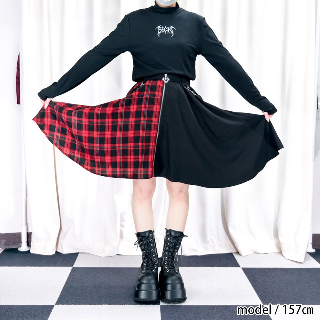 LISTEN FLAVOR����å���ե졼�С�������Υإ�饤�󥹥����ȡ�BLACK��RED CHECK��