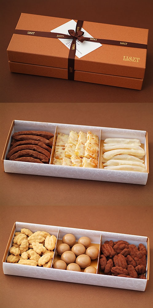 チョコレート6種類/オレンジピール&オレンジホワイト&レモンピール