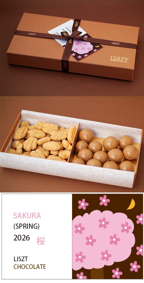 sakura桜2026）チョコレート2種類セット | LISZT (リスト