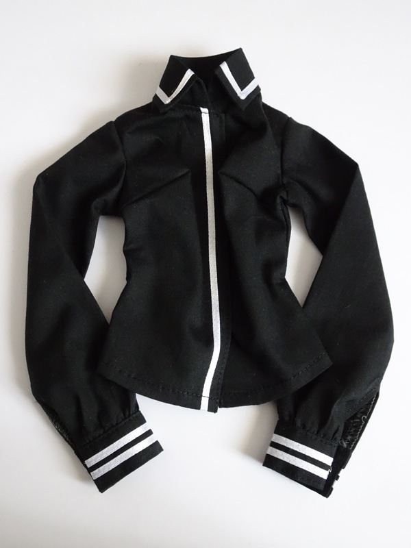 単品】DD(M.L)/スマートドール(S) シャツブラウス/長袖/ライン