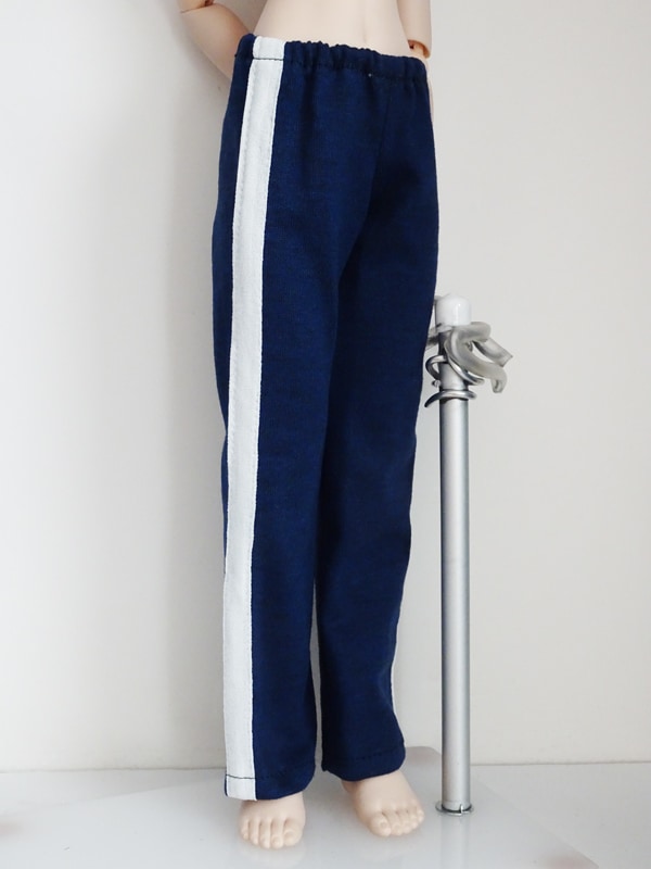 単品】MDD ジャージパンツ（紺/白ライン） | 【40～50cm】単品