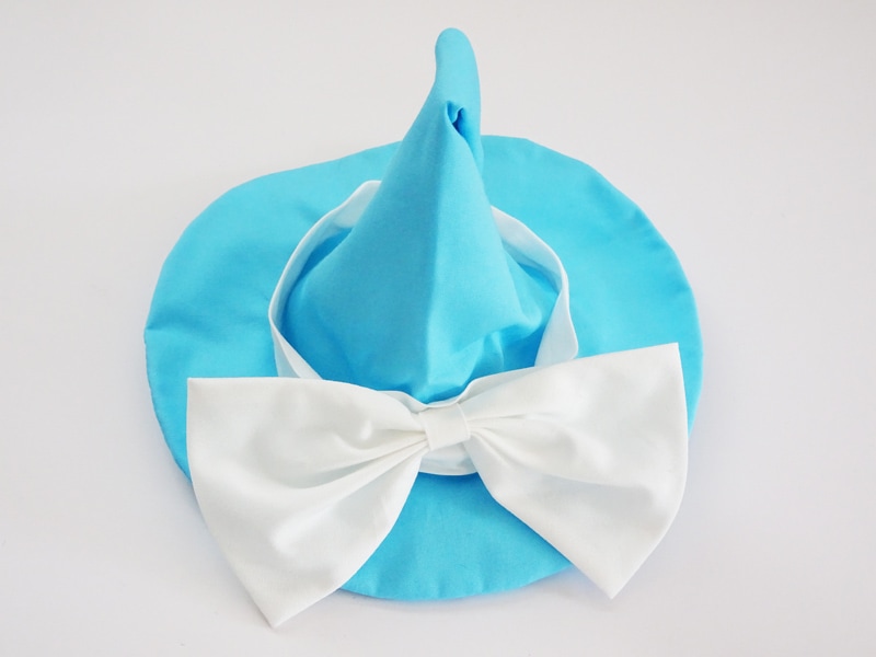 単品】7.5～9インチ 魔女帽子（水色） | 【60cm】単品商品,帽子