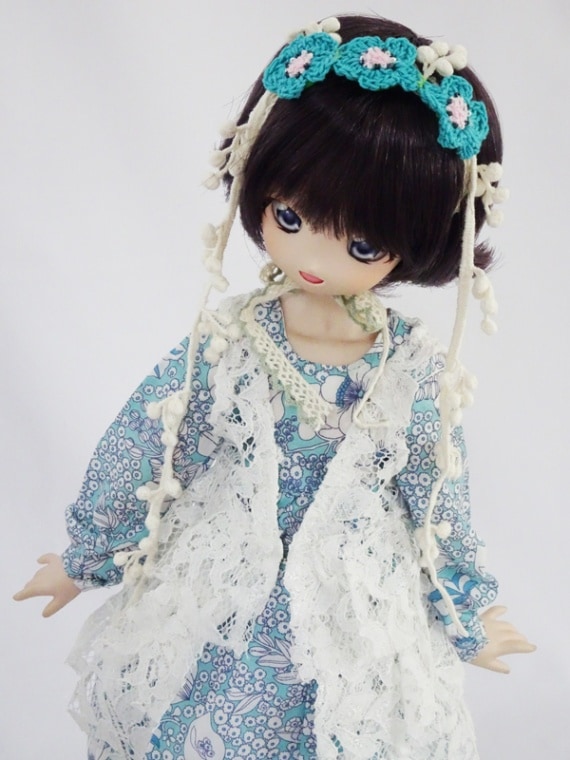 単品】40cm～60cmフリーサイズ 森ガールカチューシャ（グリーン