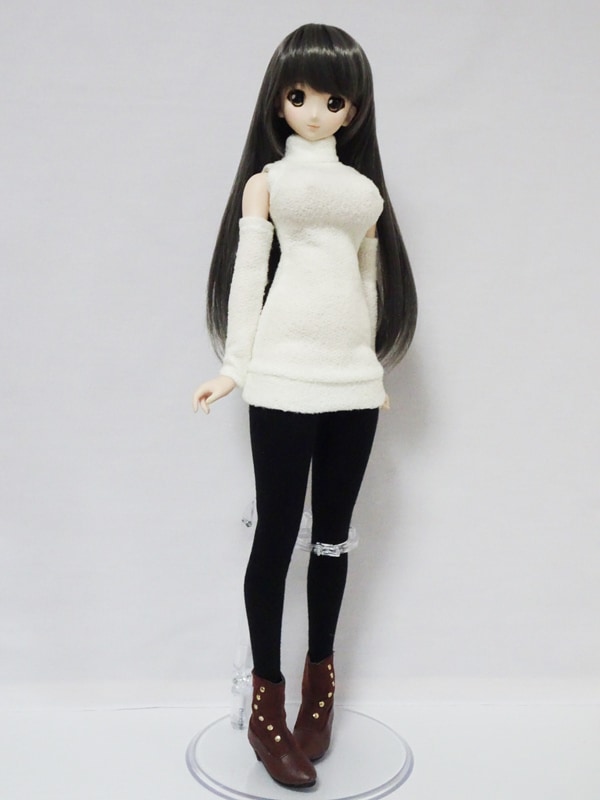 DDS/DD/DDdy/スマートドール(S) アームカバータイトワンピ（白モコ