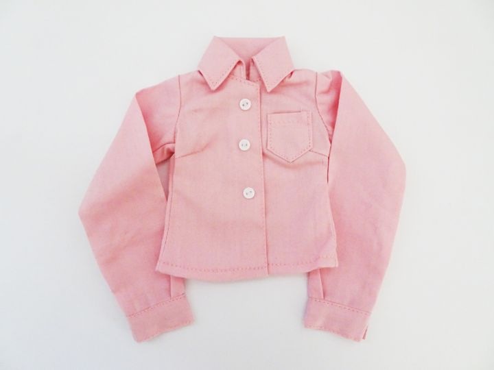 45R ピンク長袖シャツ COFREX】 ピコレース 長袖 レディースデザインシャツ(S ホワイト