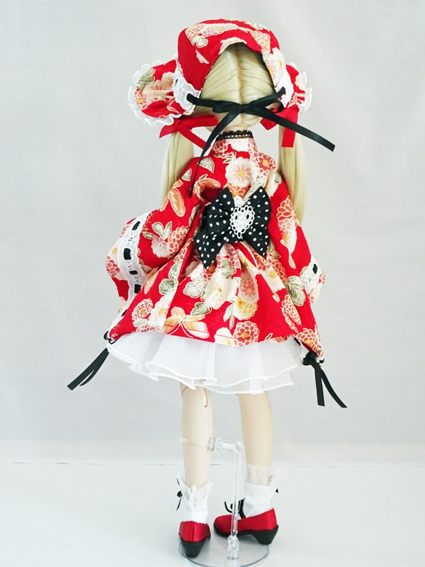 MDD 文化人形着物ドレス(ドット)【宅配便のみ】 | 【40cm】ミニ
