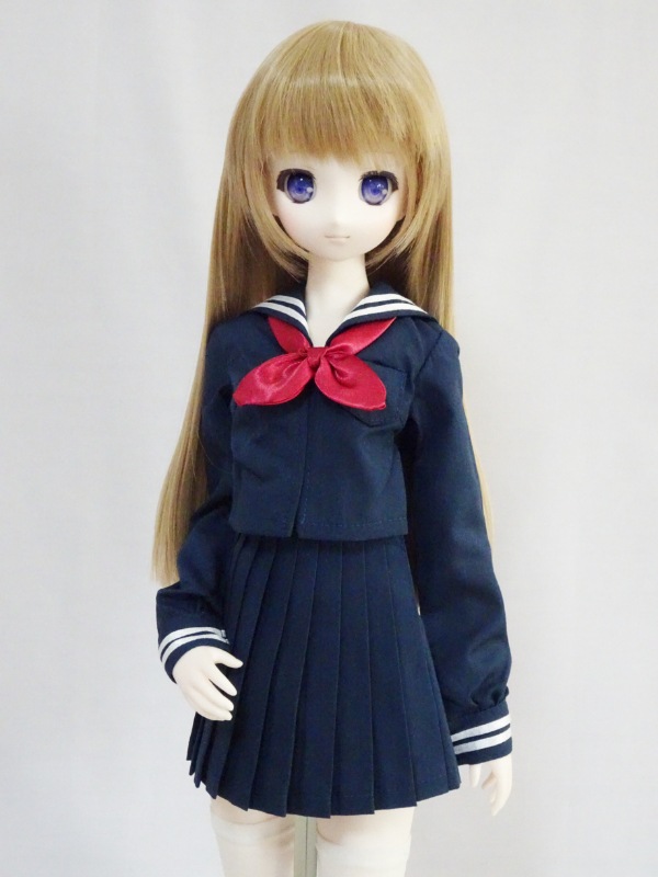 50cm】オビツ50/48,制服（セーラー服・ブレザー）,セーラー服（長袖