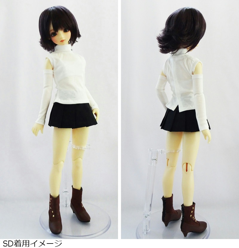 単品】DDS/DD/DDdy/SD/スマートドール/AZO2 HBプリーツスカート（赤