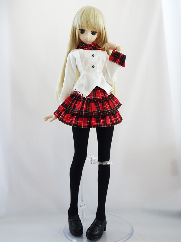 単品】DDS/DD/AZO2 2段スカート（赤チェック2024B） | 【60cm】単品