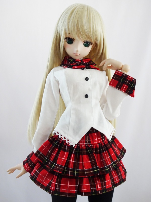 単品】DDS/DD/AZO2 2段スカート（赤チェック2024B） | 【60cm】単品