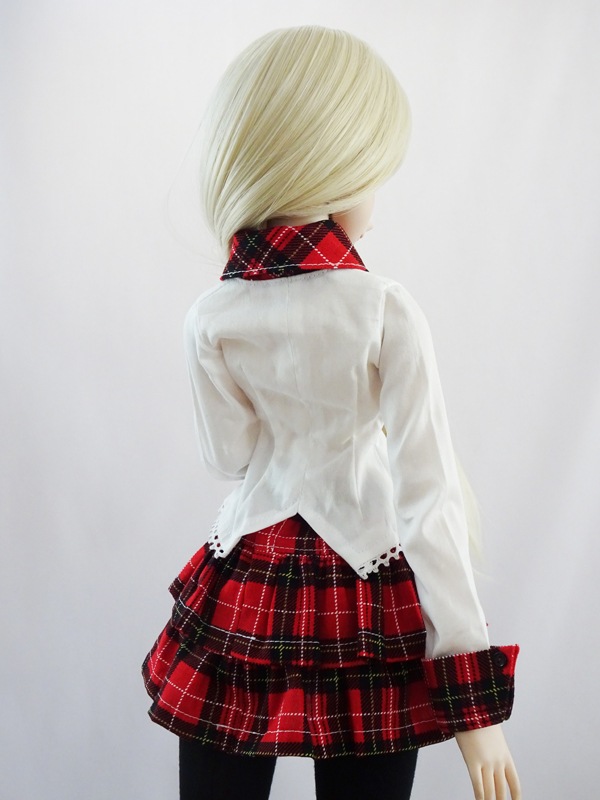 単品】DDS/DD/AZO2 2段スカート（赤チェック2024B） | 【60cm】単品