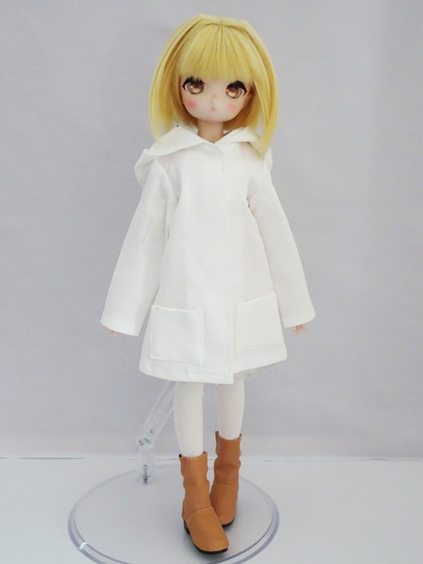 MDD/アゾン45/DDP アニマルコート/ねこ（白） | 【50cm】ドルフィー