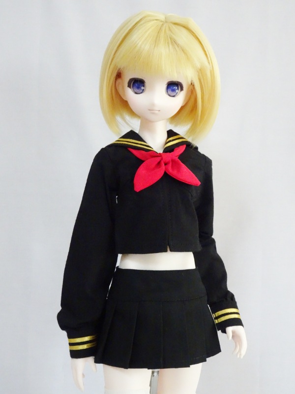 50cm】オビツ50/48,制服（セーラー服・ブレザー）,セーラー服（長袖