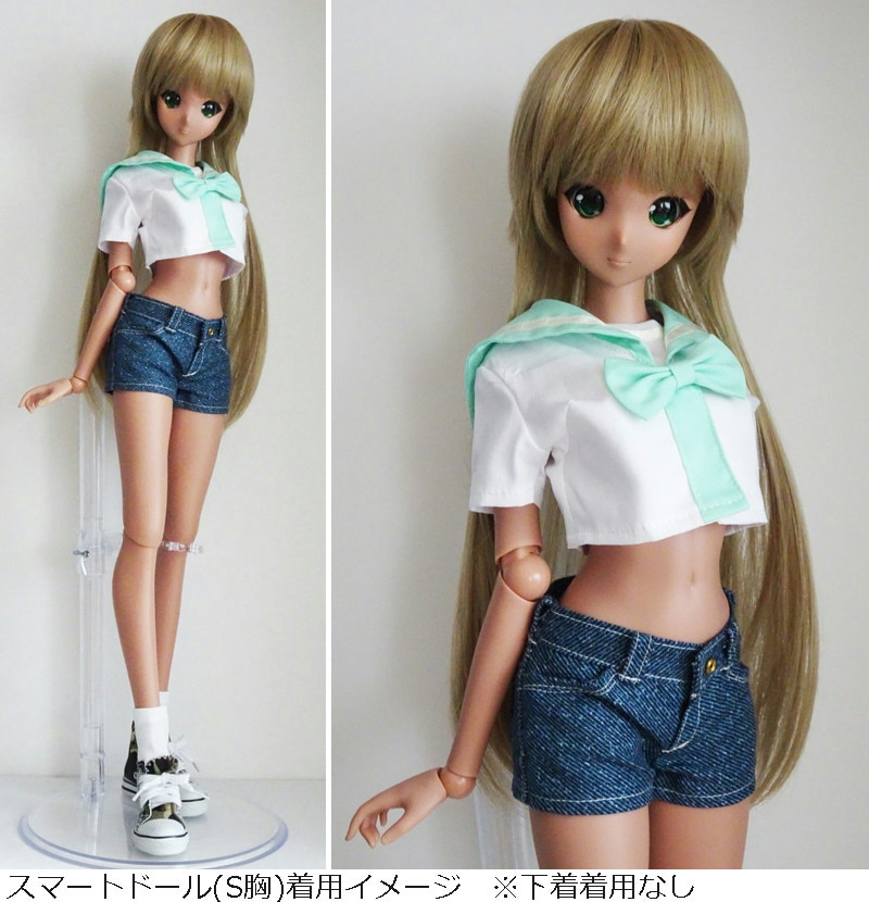 単品】DDS/DD/スマートドール/AZO2 ステッチショートパンツ（ピンク