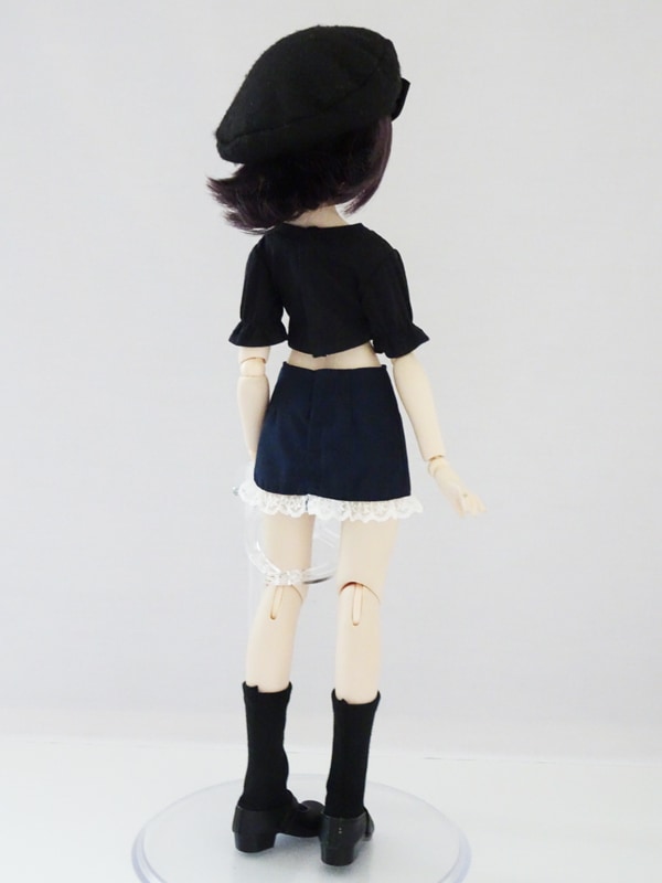 全商品 | | 【単品】MDD タイトスカート/ミニ/裾レース（紺/白レース