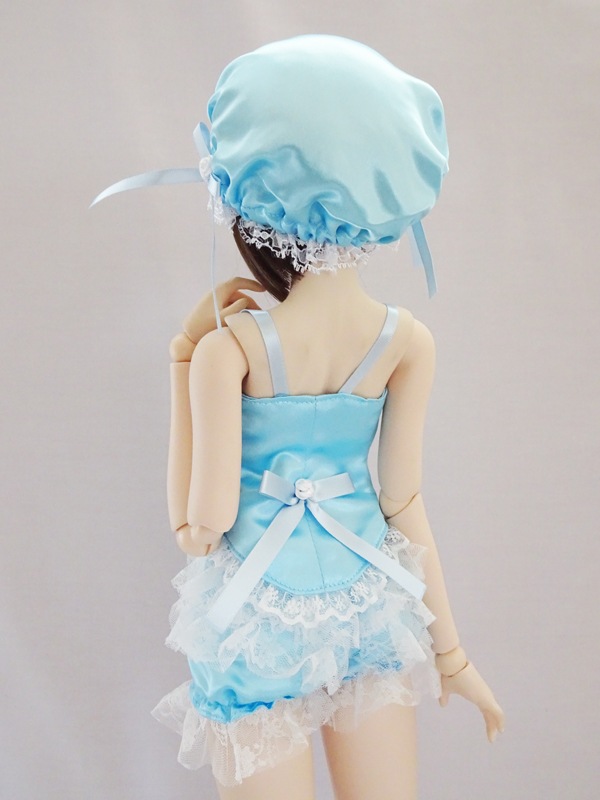 60cm】単品商品,帽子 | | 【単品】9インチ モブキャップ（水色サテン
