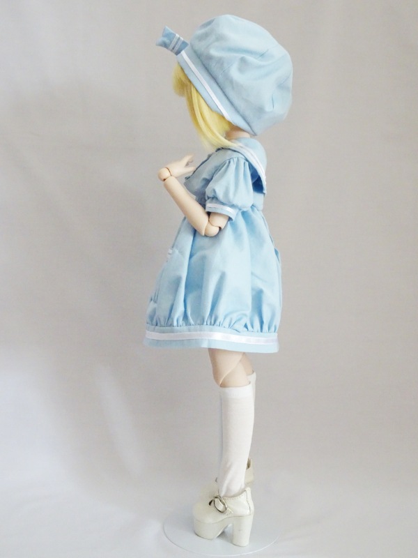 シモンハルビック　リプロドール1体　真ん中セーラードレスの人形のみ 40cm】ミニドルフィードリーム(MDD),制服（セーラー服・ブレザー