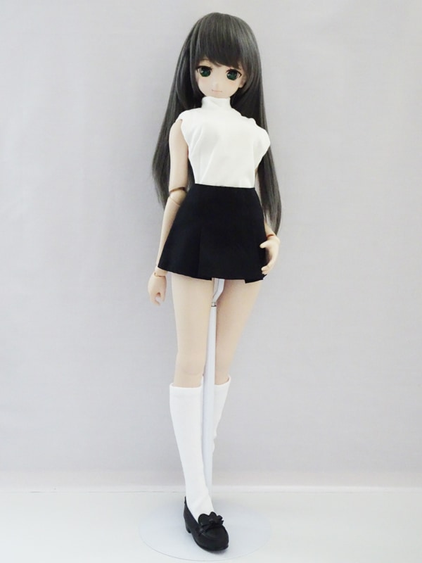 DDS/DD/DDdy/スマートドール ふちどりブレザーセット（白×黒ライン/黒