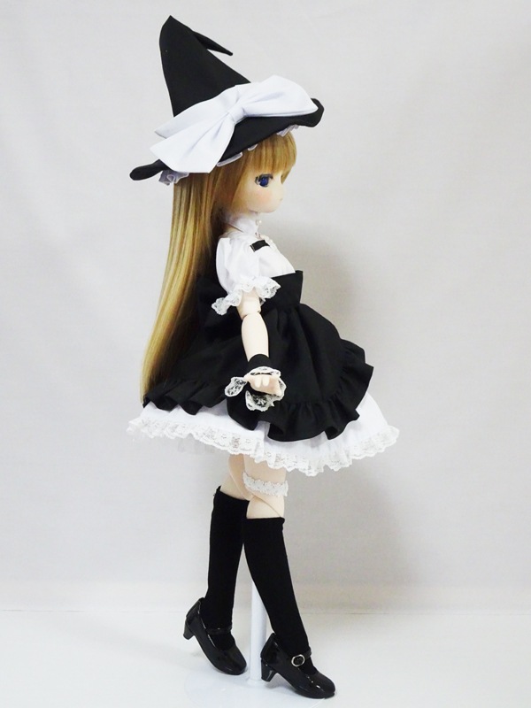 60cm】単品商品,帽子 | | 【単品】7.5～9インチ 魔女帽子（黒/白リボン