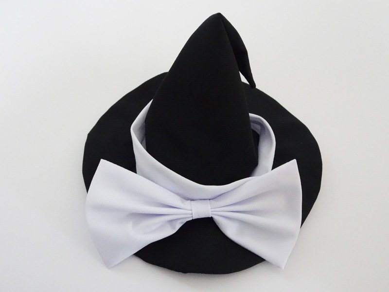 帽子　黒地に正面に黒リボン リボンレースボンネット帽 | VOLCAN&APHRODITE