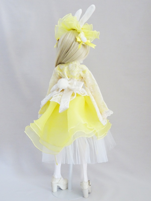 ハンドメイドお洋服、黄色・MDD 40cm】ミニドルフィードリーム(MDD),メイド服・ドレス・ゴスロリ系